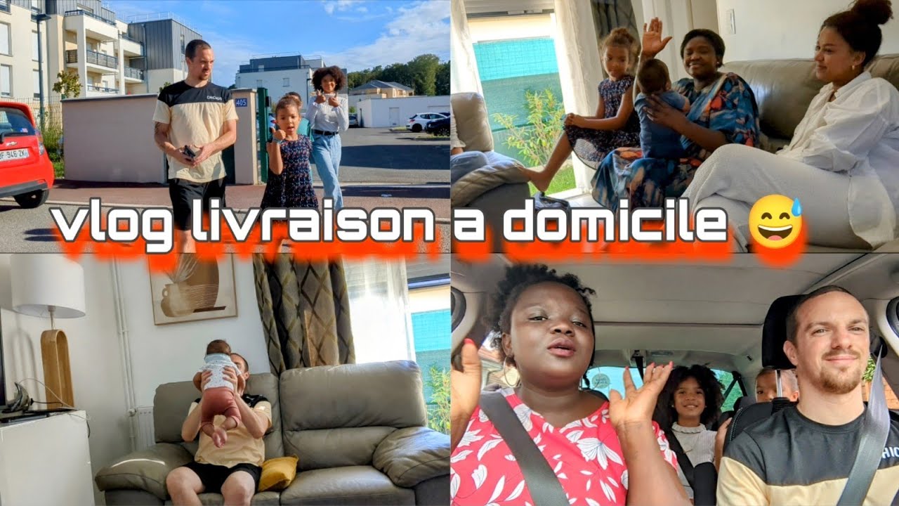 On vient vous livrer ?  Vlog famille nombreuse