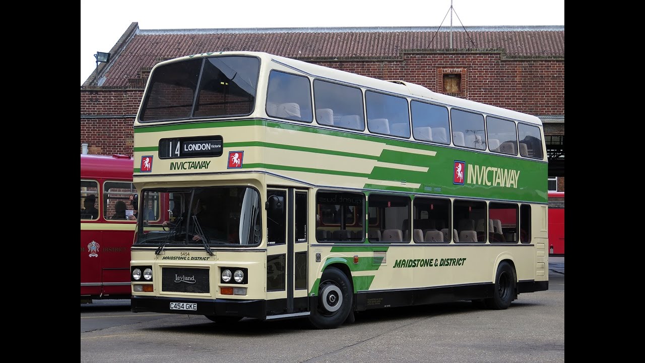 (19/3/2017) M&D Invictaway 5454 Leyland Olympian coach C454GKE - RetroBus Running Day - Winchester