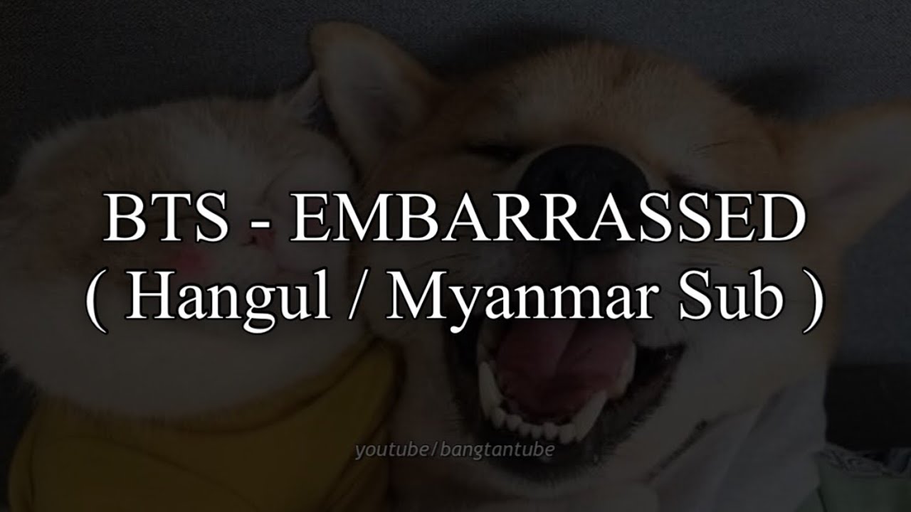 [MM SUB] BTS - Embarrassed / Blanket Kick