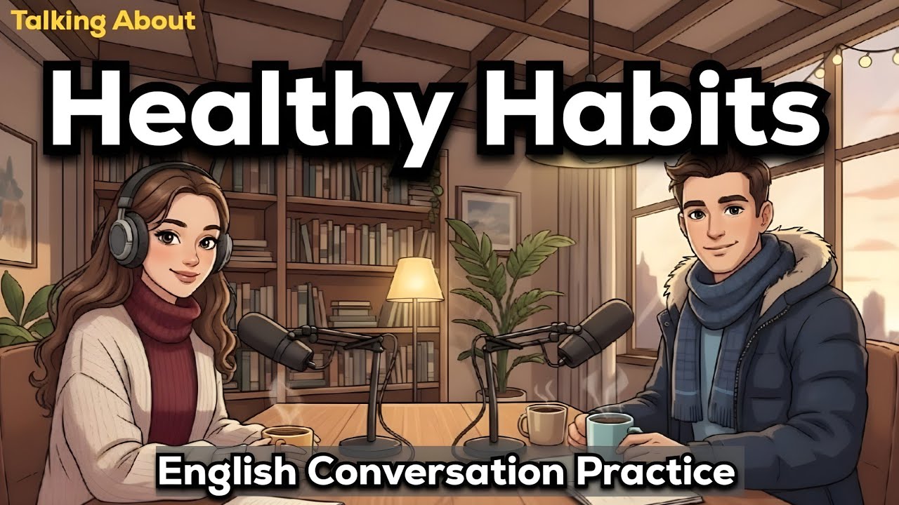 Talking About Healthy Habits in English | Real English Conversation Practice