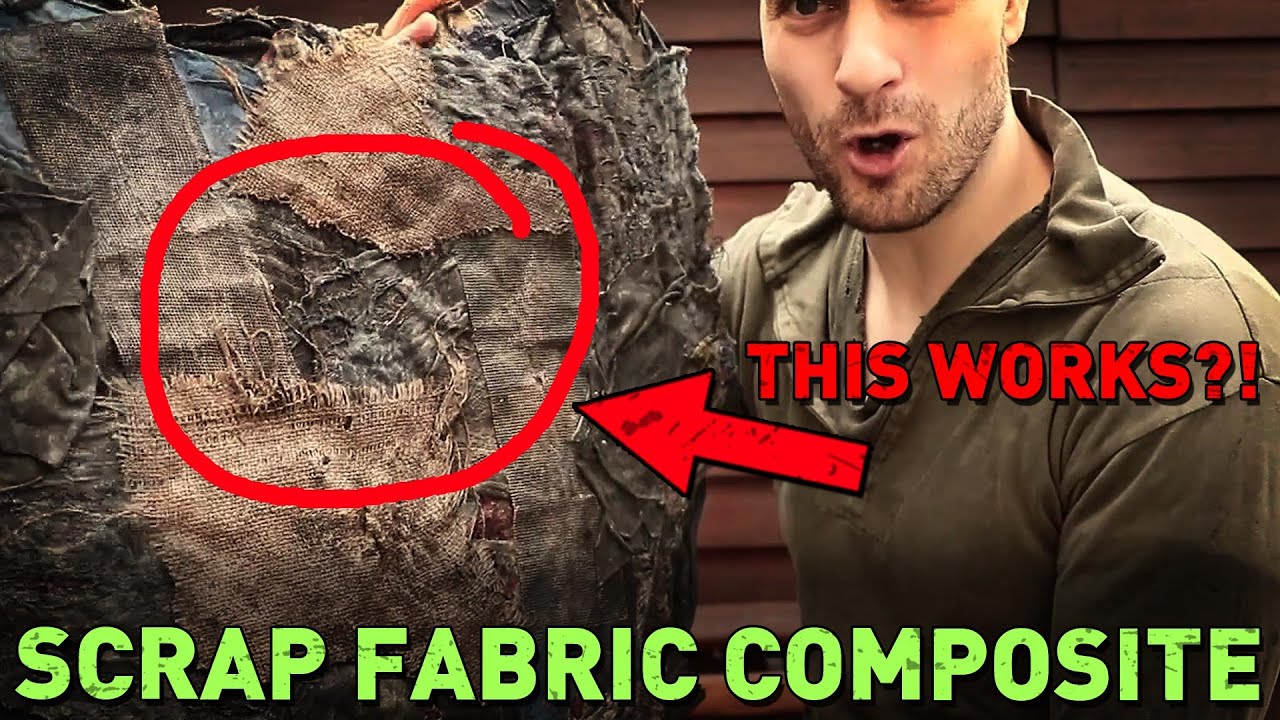 SUPER-WEIRD ARMOR from FABRIC SCRAPS?! Turned out WAY cooler than I thought!