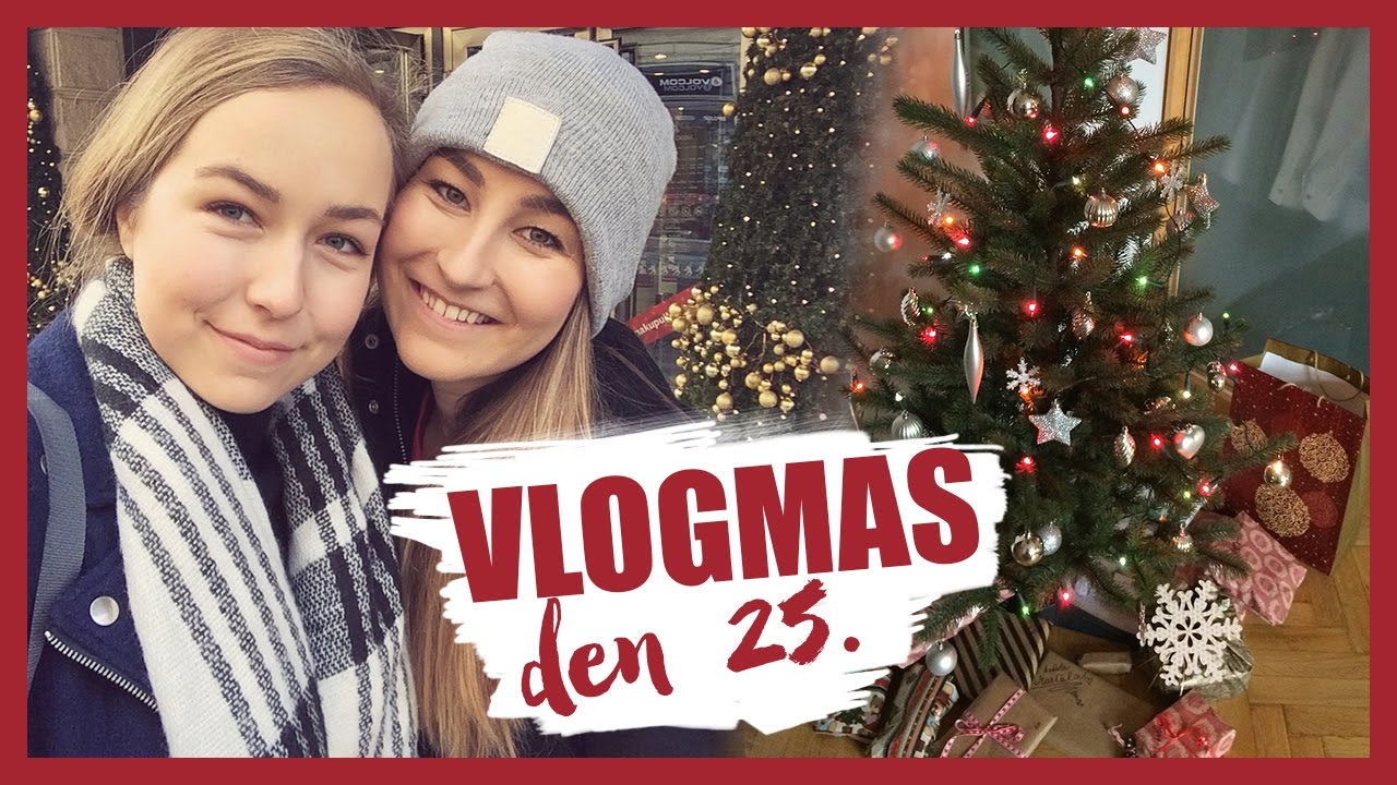 VLOGMAS | Den 25. | Štědrý den a co jsme dostaly k Vánocům?