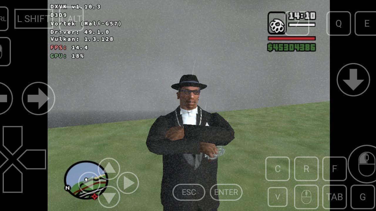 GTA San Andreas (Unisoc Tiger T612) Low Graphics 30 FPS??? On Winlator 10.1