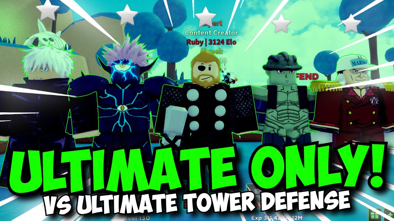 Best Ultimate Units Only vs Infinite Mode in Ultimate Tower Defense!