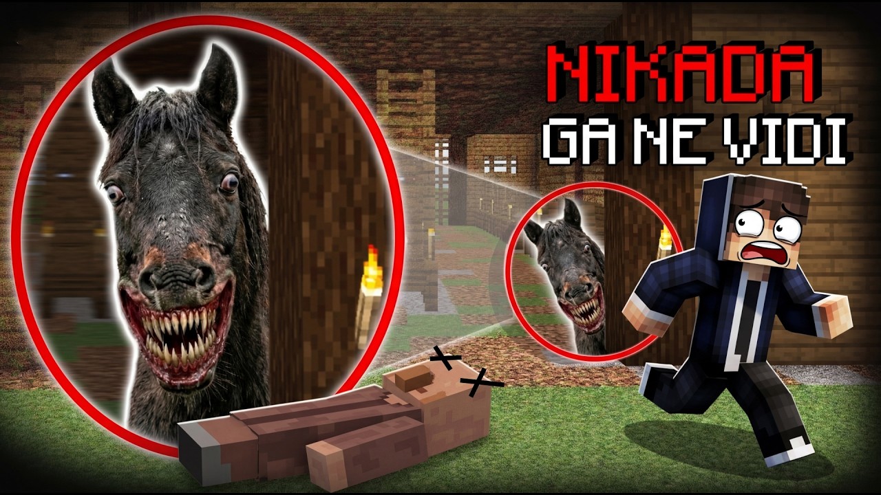 AKO VIDIŠ OVOG KONJA… OBRIŠI SVOJ SVET!😱