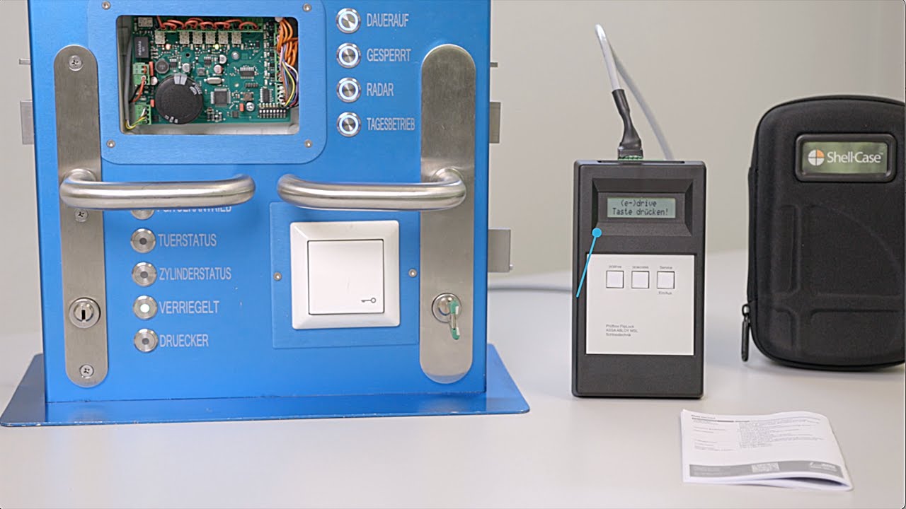 MSL FlipLock Prüfbox - Nutzung und Inbetriebnahme