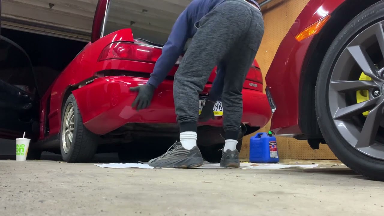 Integra rear bumper removal