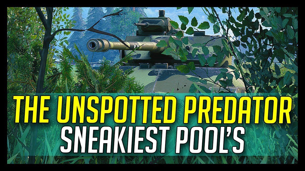 ► The Unspotted Predator, Sneakiest Pool's! - World of Tanks T71 DA Gameplay