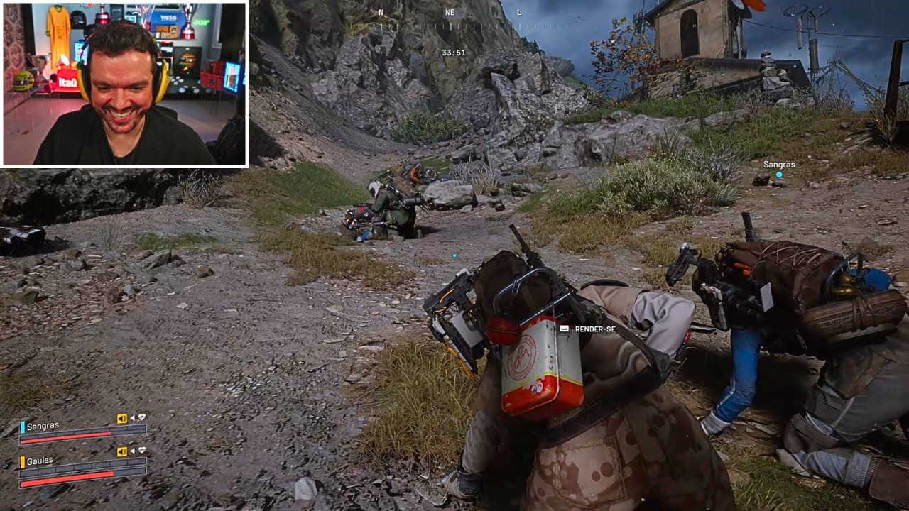 GAULES, SANGRAS E AGNELLO JOGANDO ARC RAIDERS (02/02/26) #27