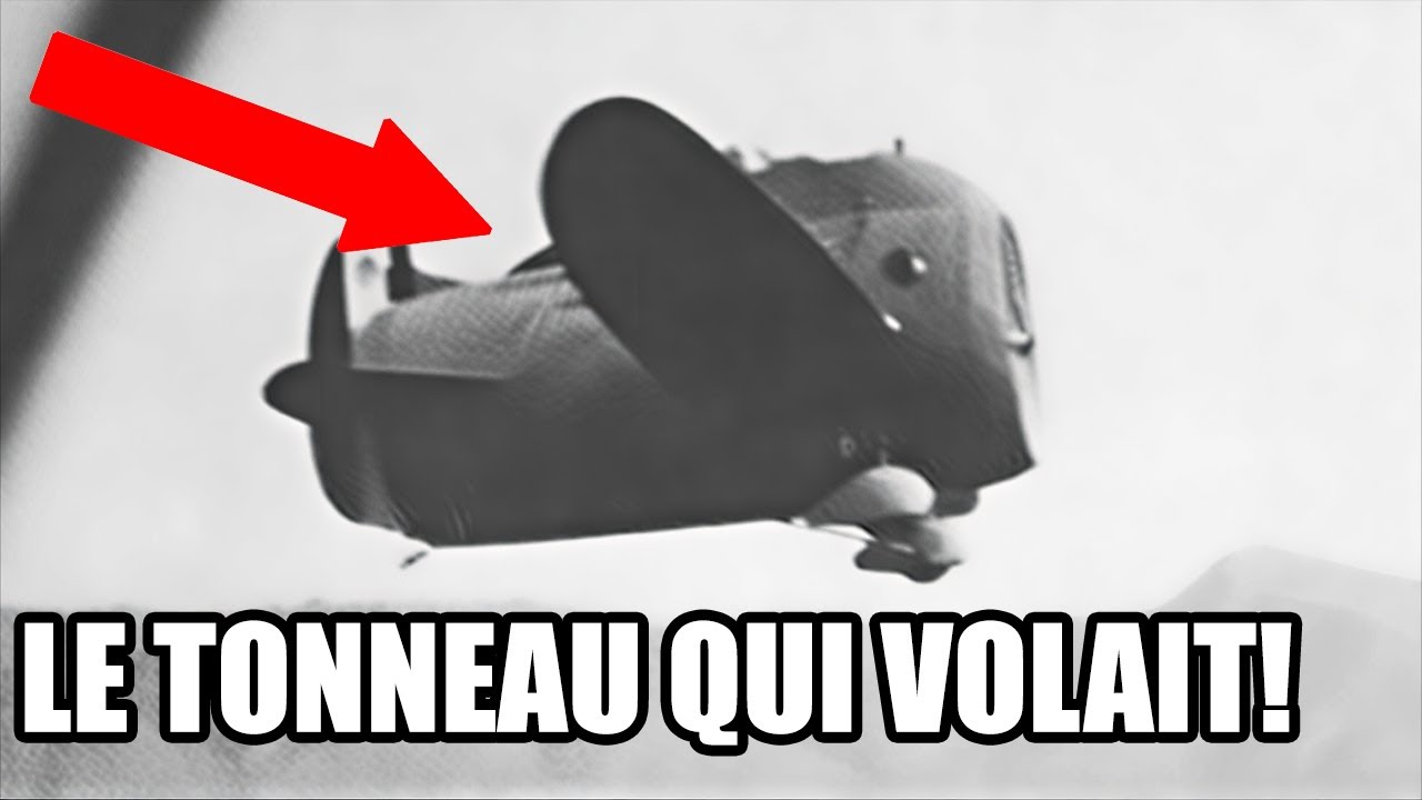 L'avion le plus étrange jamais construit : le tonneau volant italien de 1932!