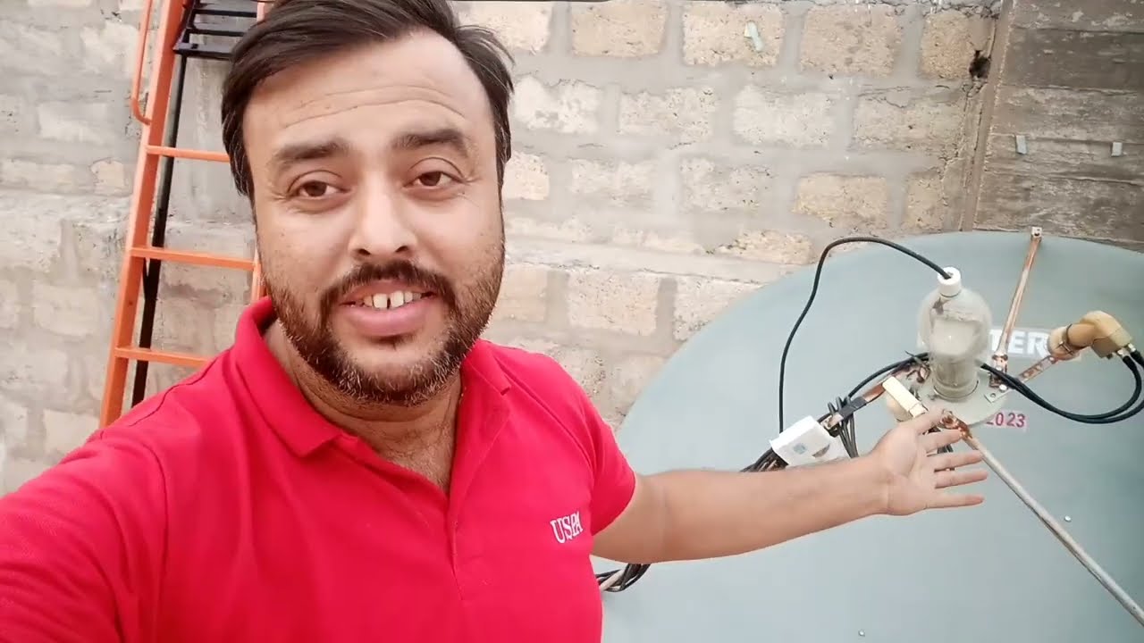 Badrsat 26e with paksat 6 Feet ki dish main in karachi 2023