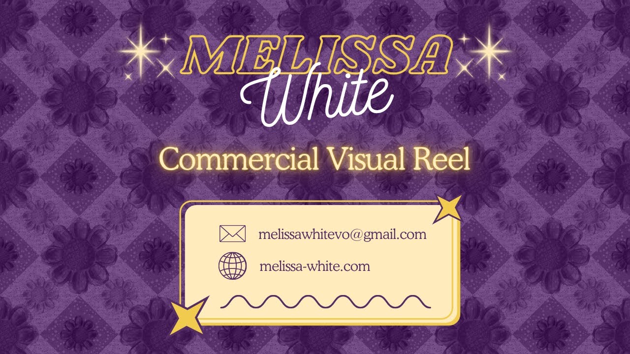 Melissa White Commercial Visual Reel (2025)