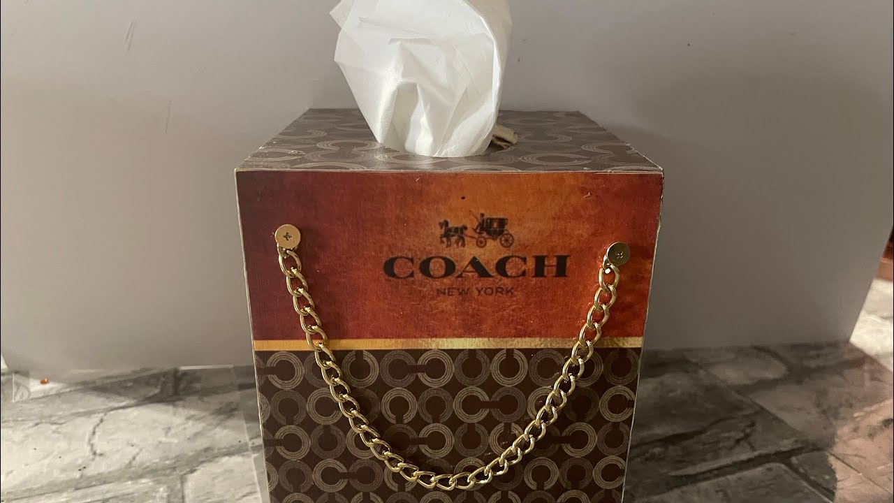 Diy easy wooden Tissue box tutorial