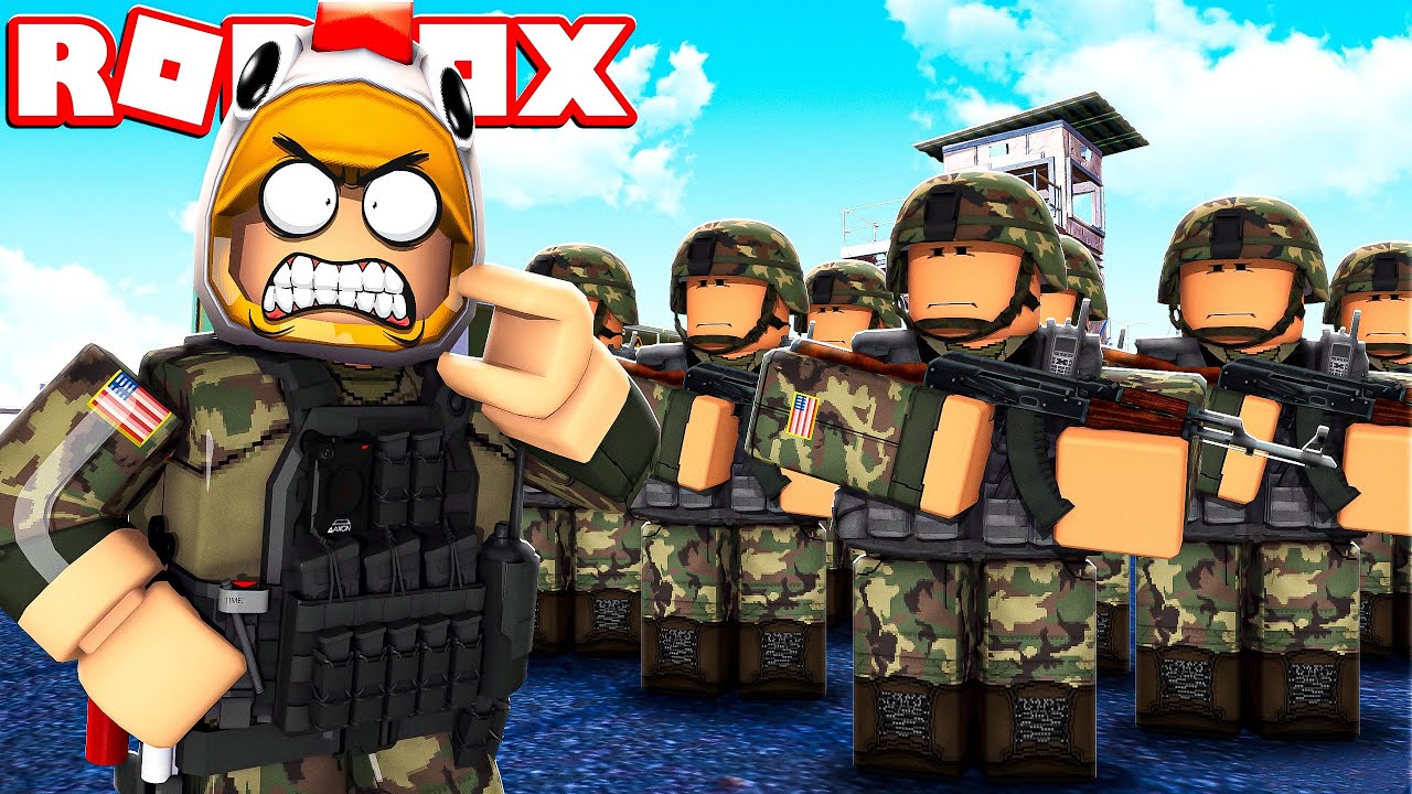 LA MIA BASE MILITARE DA 1.000.000€ SU ROBLOX!!