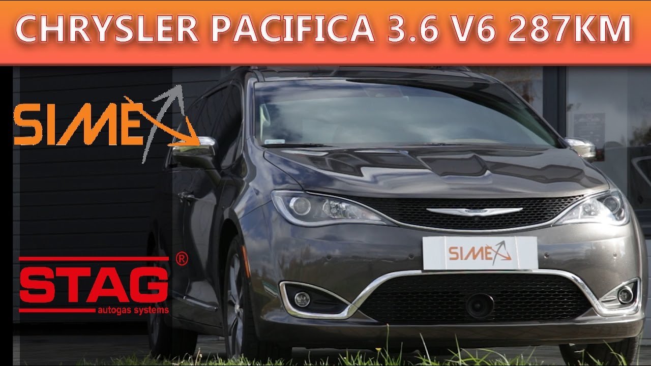 CHRYSLER PACIFICA 3.6 V6 287KM, Montaż instalacji gazowej w SIMEX Instalacja LPG STAG QMAX, AC W03
