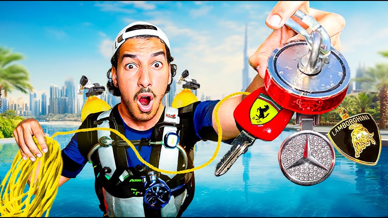 FOUILLER LES ENDROITS DE LUXE AVEC LA PECHE&nbsp;A&nbsp;L'AIMANT (GROS JACKPOT)