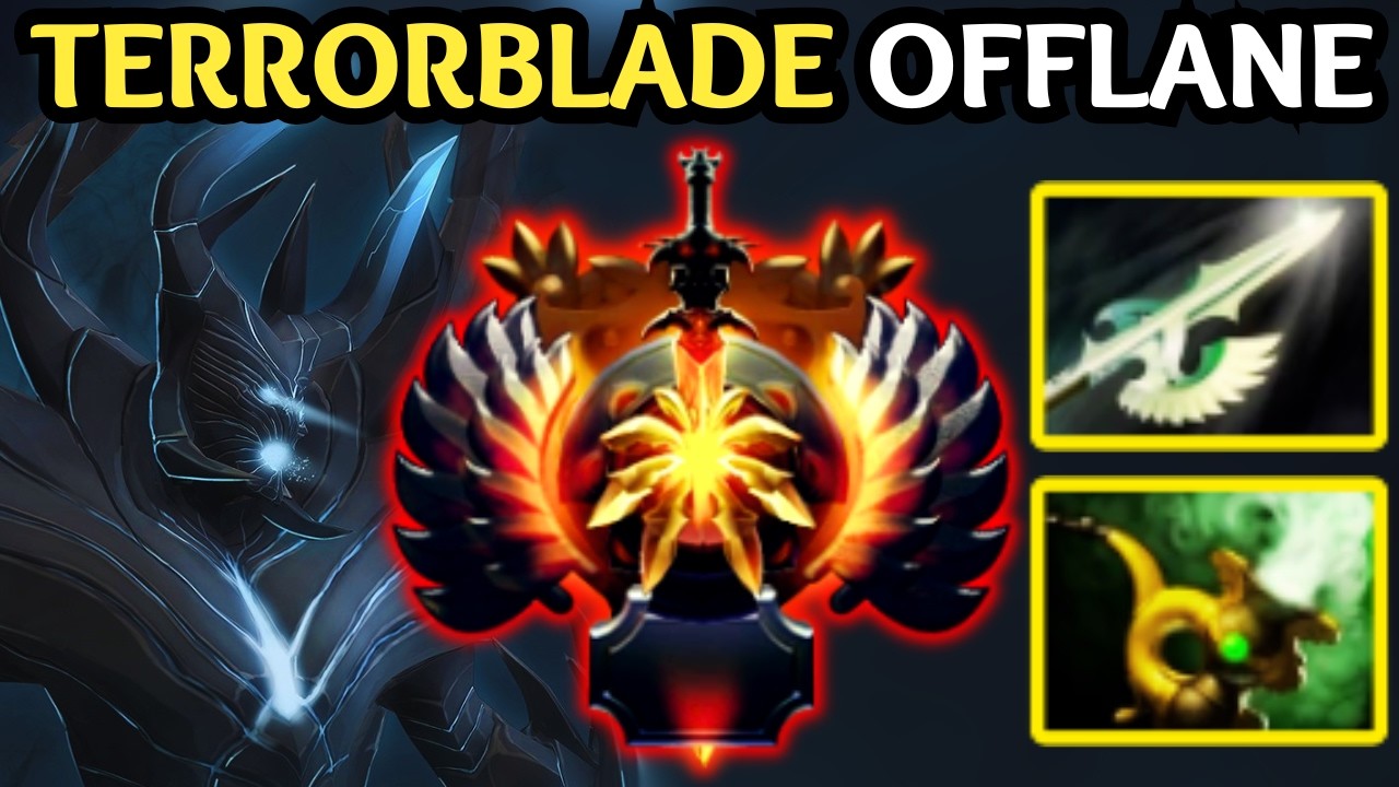 🔥 TERRORBLADE Offlane God Mode — New Meta Domination 🔥 Dota 2 Offlane
