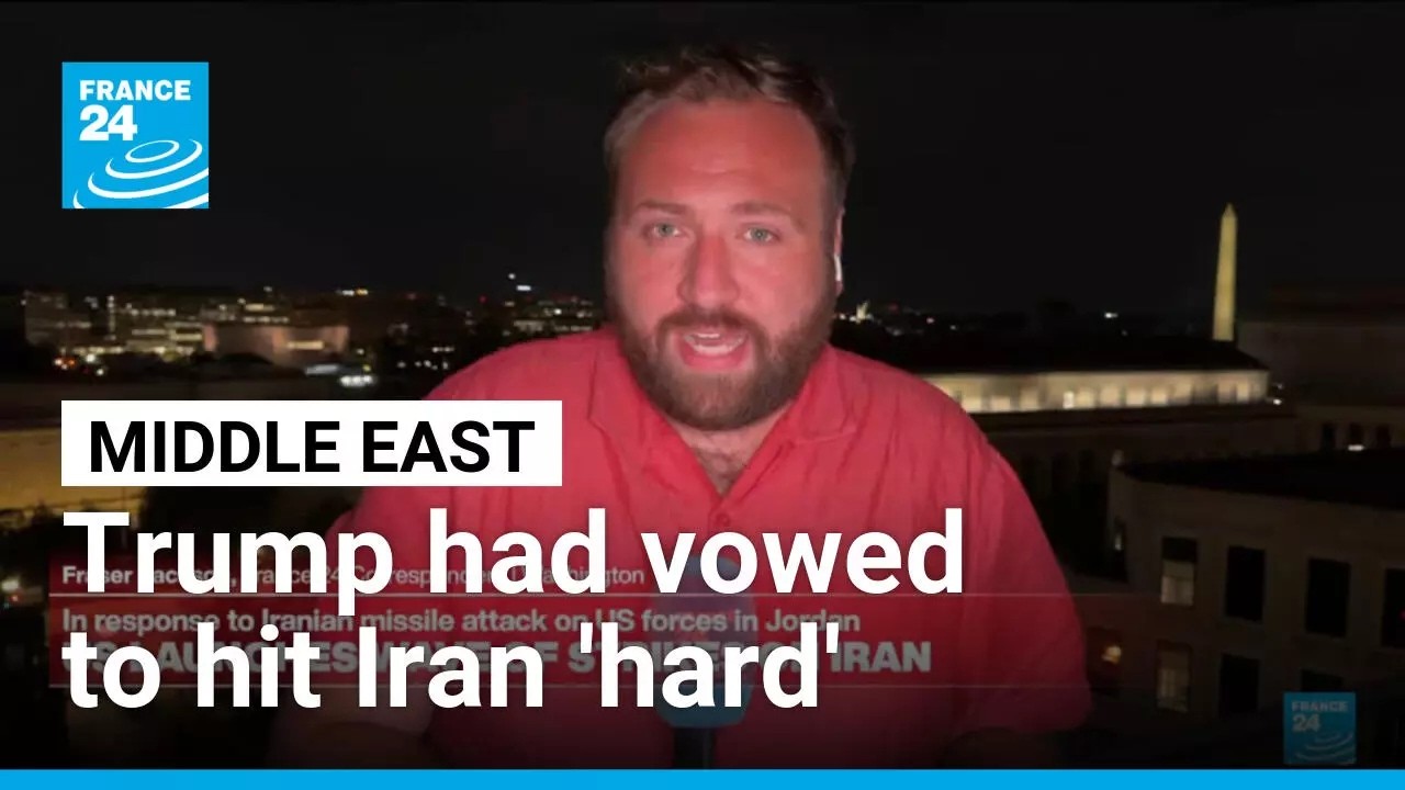 US launches wave of strikes on Iran in response to Tehran missile attack in Jordan &bull; FRANCE 24