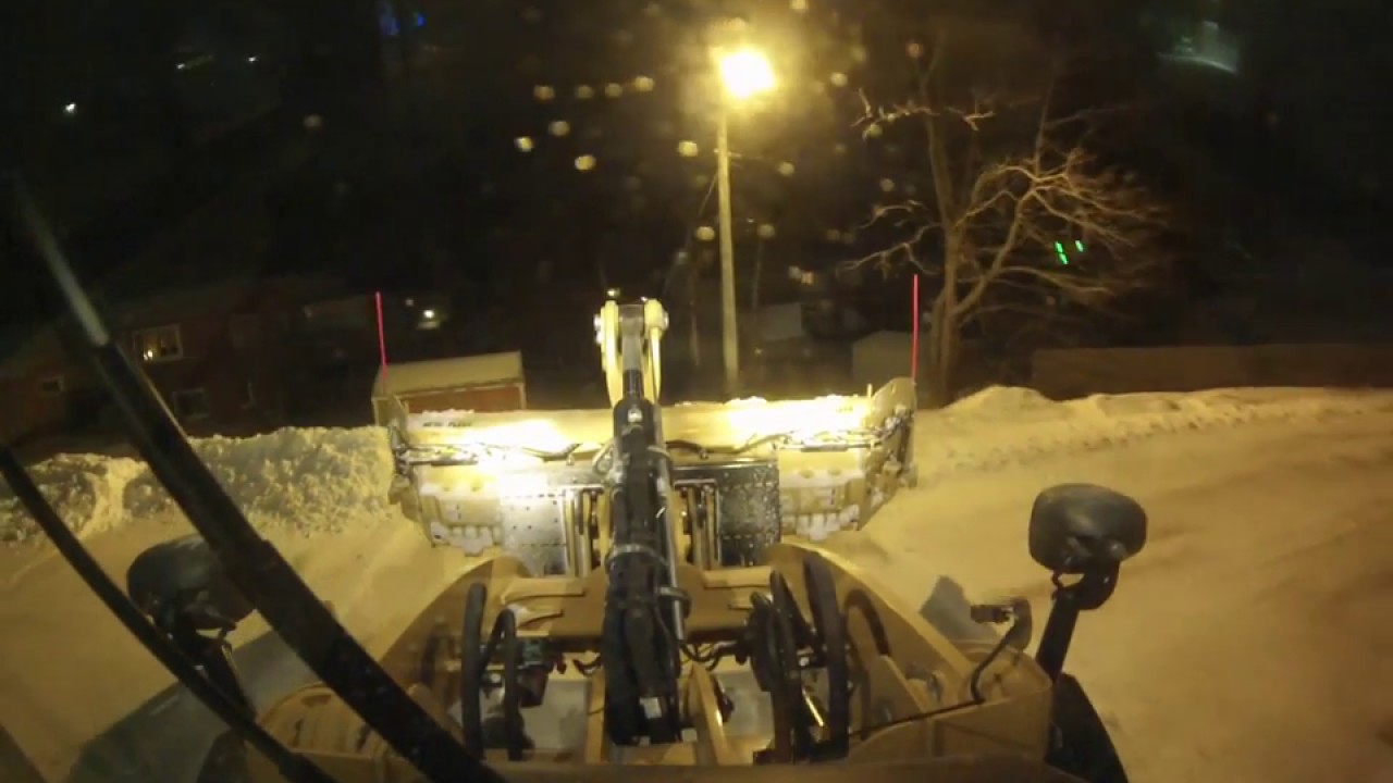 Plowing small lot with metal pless plow