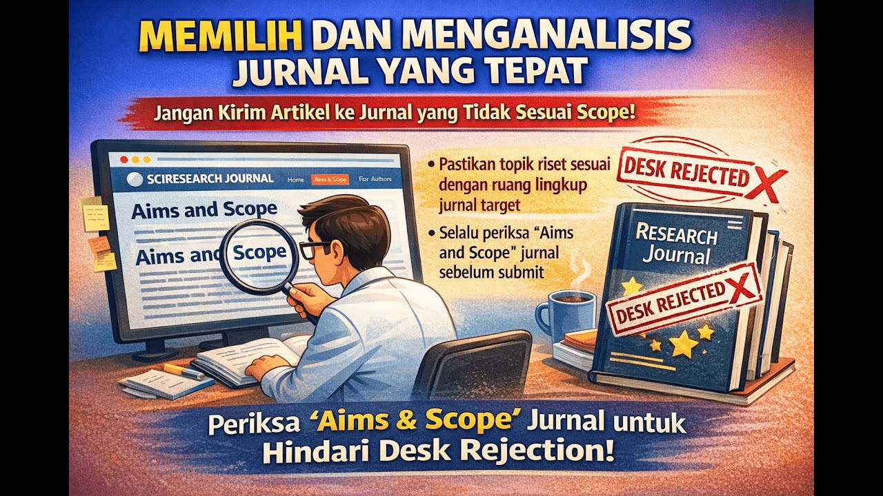 Memilih dan Menganalisis Jurnal - Cek Scope dan Kecocokan Topik