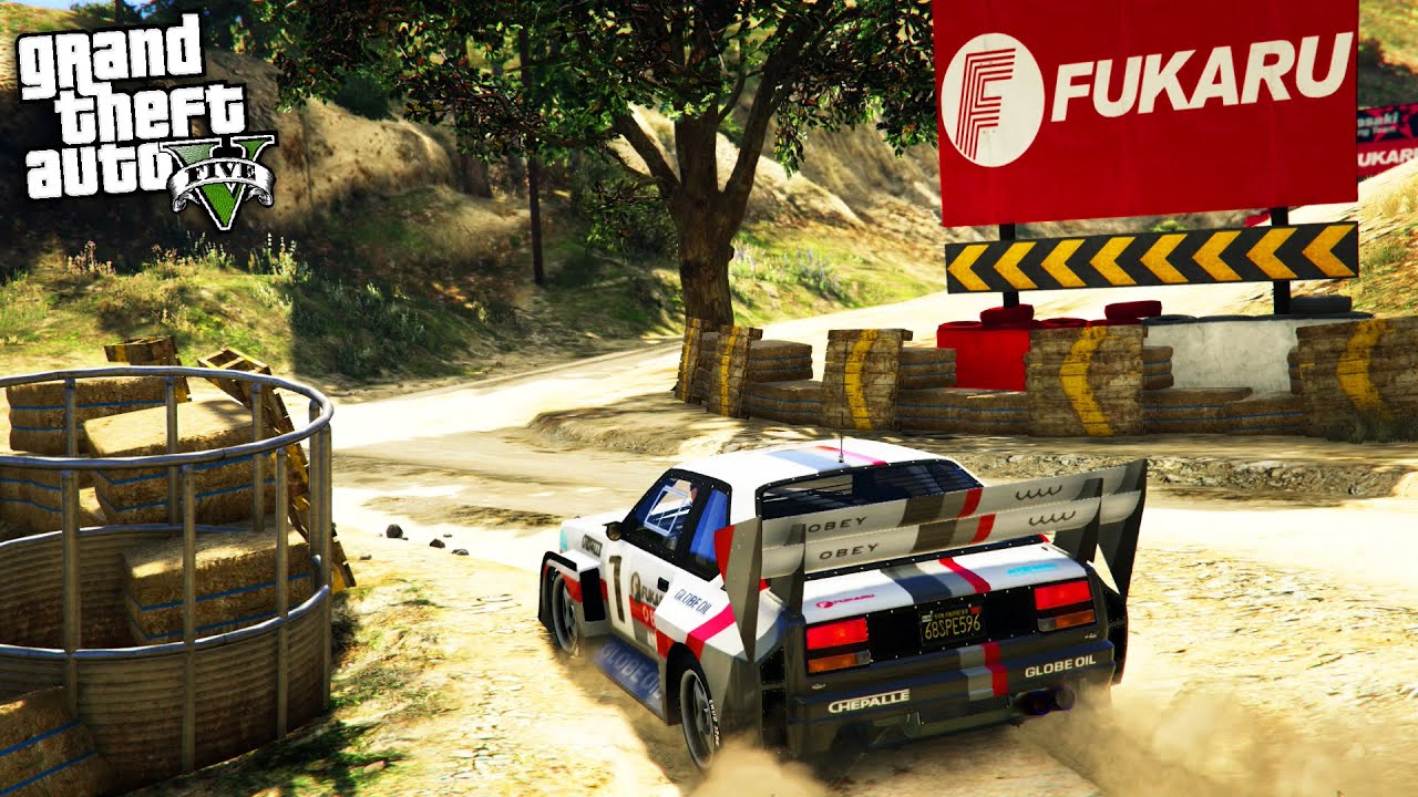 GTA Online: Grand Senora Rally - Custom 30 Player Rally Race! (GTA 5 Cunning Stunts DLC)