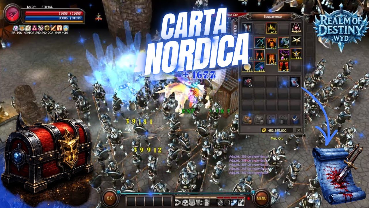 CARTA DE DUELO NÓRDICA 🃏 | REALM OF DESTINY 👑🔥