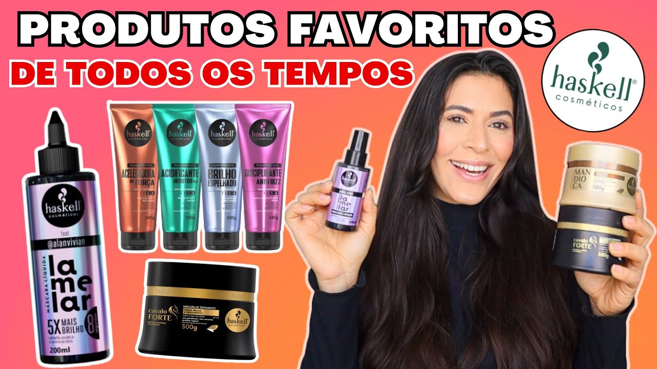 TOP 7 HASKELL : MELHORES PRODUTOS DE CABELO QUE EU USEI ATÉ HOJE | Larisse Gama