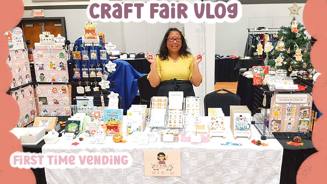 My First, And Most Likely Last, Craft Fair: Preparing Products, Upgraded Table Display, Vending