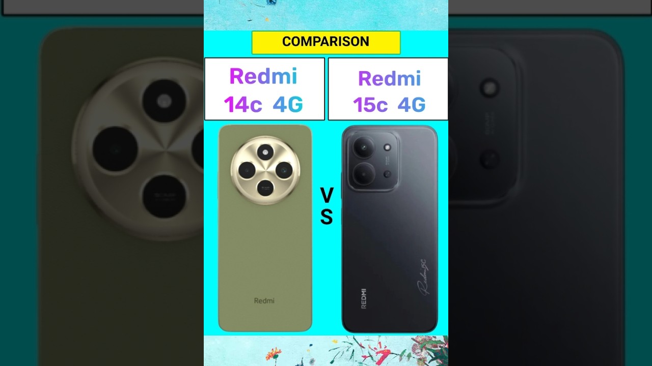 Redmi 14c 4G Vs Redmi 15c 4G