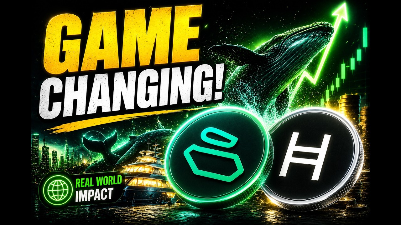 REAL WORLD UTILITY! Why Whales Are Accumulating ZBCN & HBAR Right Now! #zebecnetwork #hbar #hedera