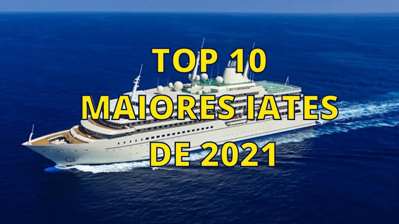 TOP 10 MAIORES IATES DE 2021