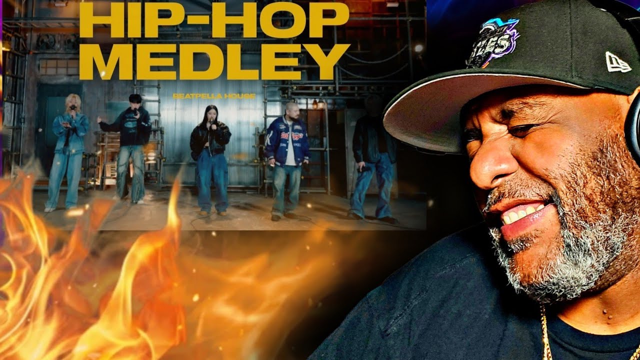 “Beatbox LEVEL 100 🤯 BeatPella House – HipHop Medley Reaction”