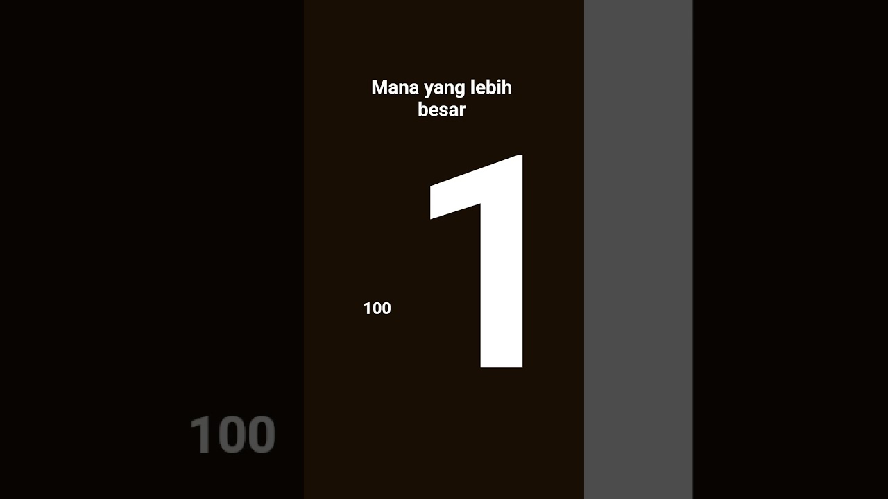 yang mana lebih besar