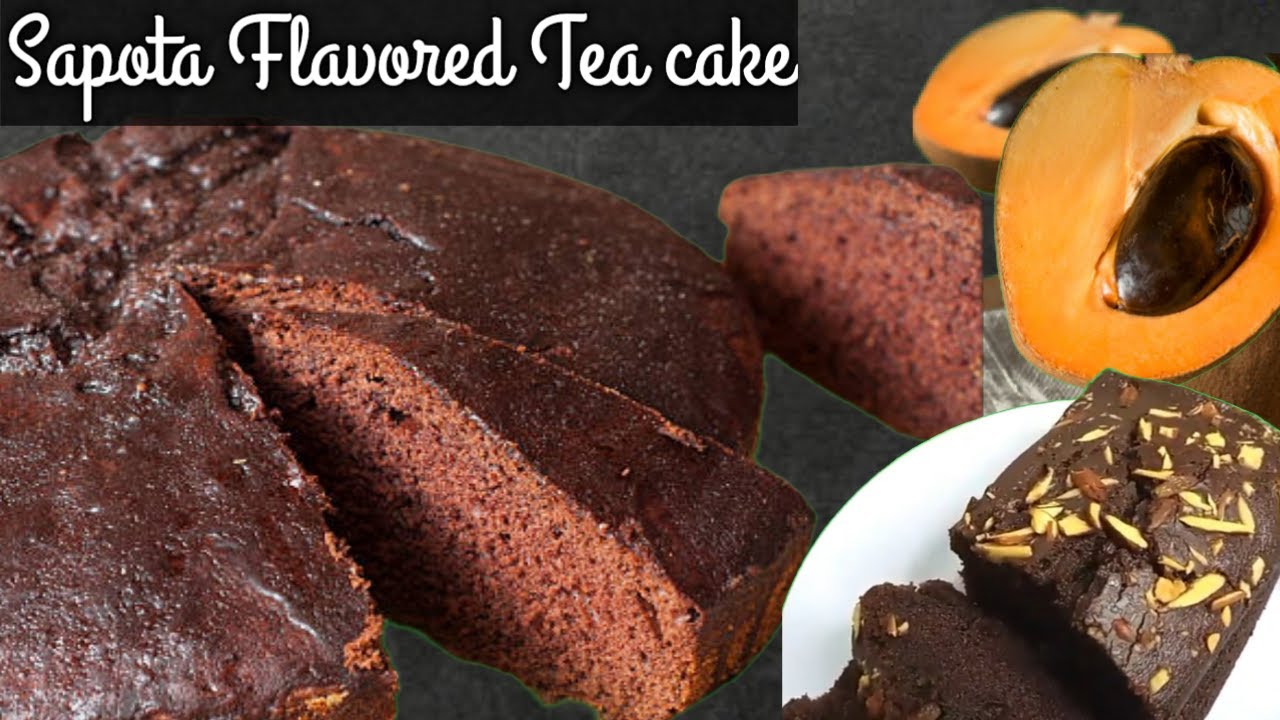 Tea cake recipe| sapota cake without oven | Brown cake| without oven recipes| Chocolate cake