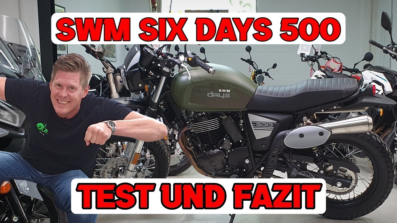SWM SIX DAYS 500 Produktvorstellung | Test & Review | Fazit | Euro 5 2021 [DE HD]