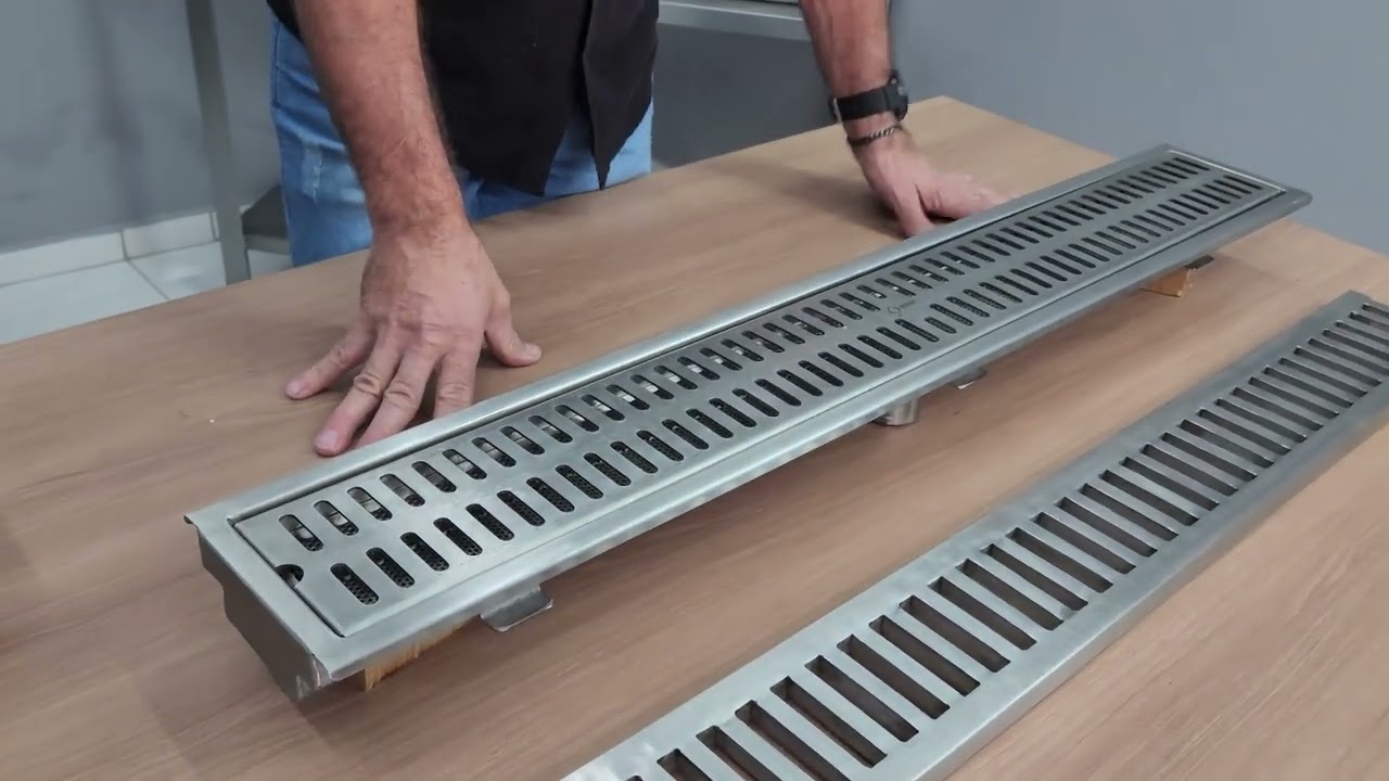 Tipos de Grelhas de Ralos Inox da Inox Produtos Ltda