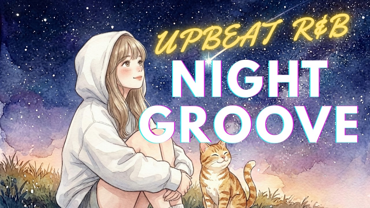 【夜のアガるBGM 🌙】Night Groove 🌙 作業がはかどるR&BインストBGM | 勉強・仕事・チルタイム