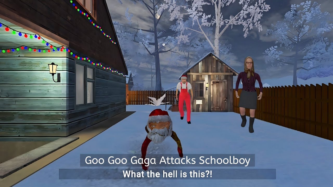 Goo Goo Gaga Attack on Schoolboy | Schoolboy Escape 2: Village Full Gameplay