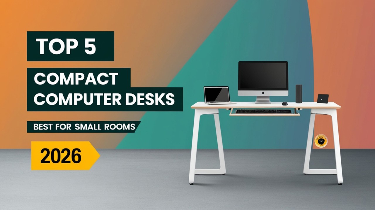 Top 5 Best Compact Computer Desks for Small Spaces (2026 Buyer’s Guide)