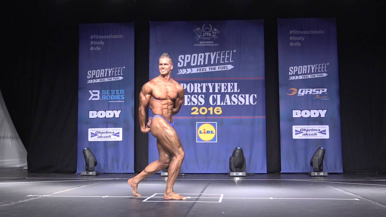 FC 2016 - Classic Bodybuilding Yleinen - Utti Hietala