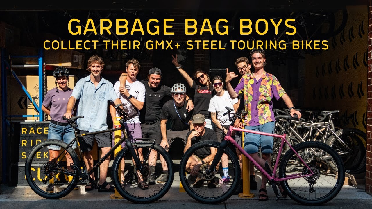 The Garbage Bag Boys are RIDING AROUND THE WORLD
