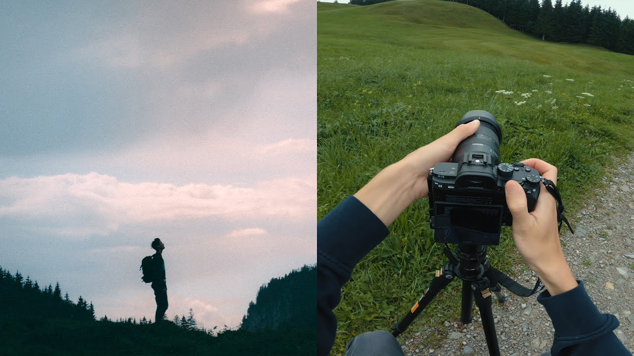 Shooting Self Portraits in Nature...