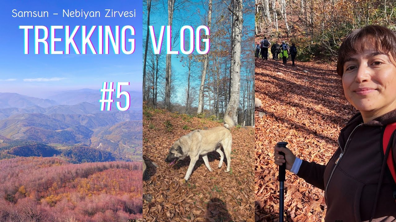 Samsun Nebiyan Yaylası Zirvesi'ne trekking -- Muhteşem sonbahar manzaraları