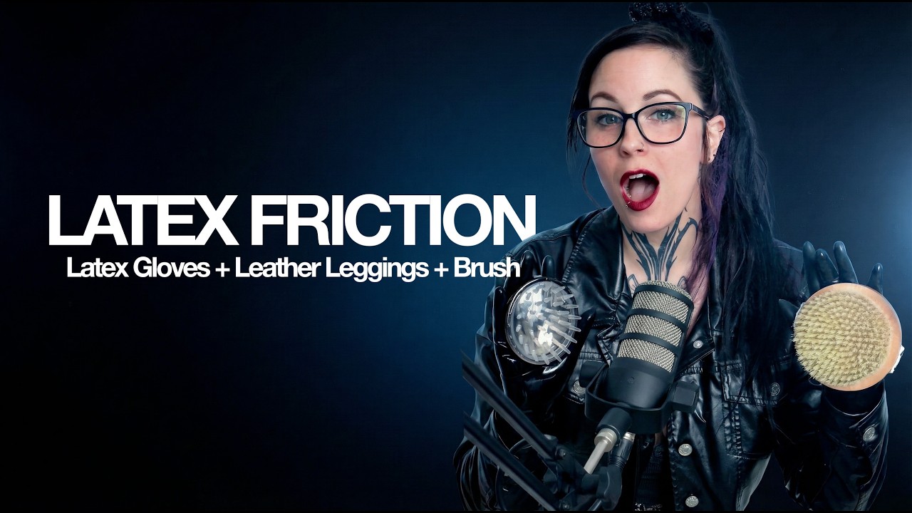 You Won't Believe the Sound of this Plastic Brush on Leather...
