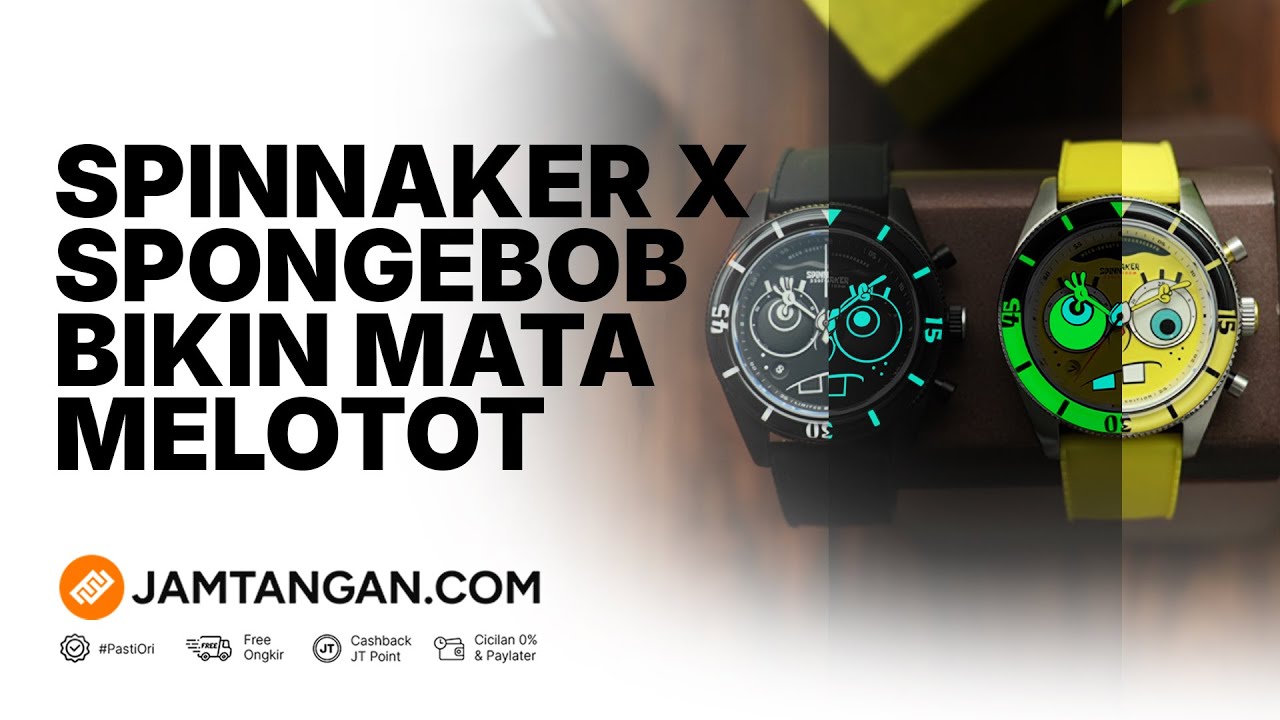 Kolaborasi yang bikin Melotot! Review Spinnaker x SpongeBob SquarePants Eyedial