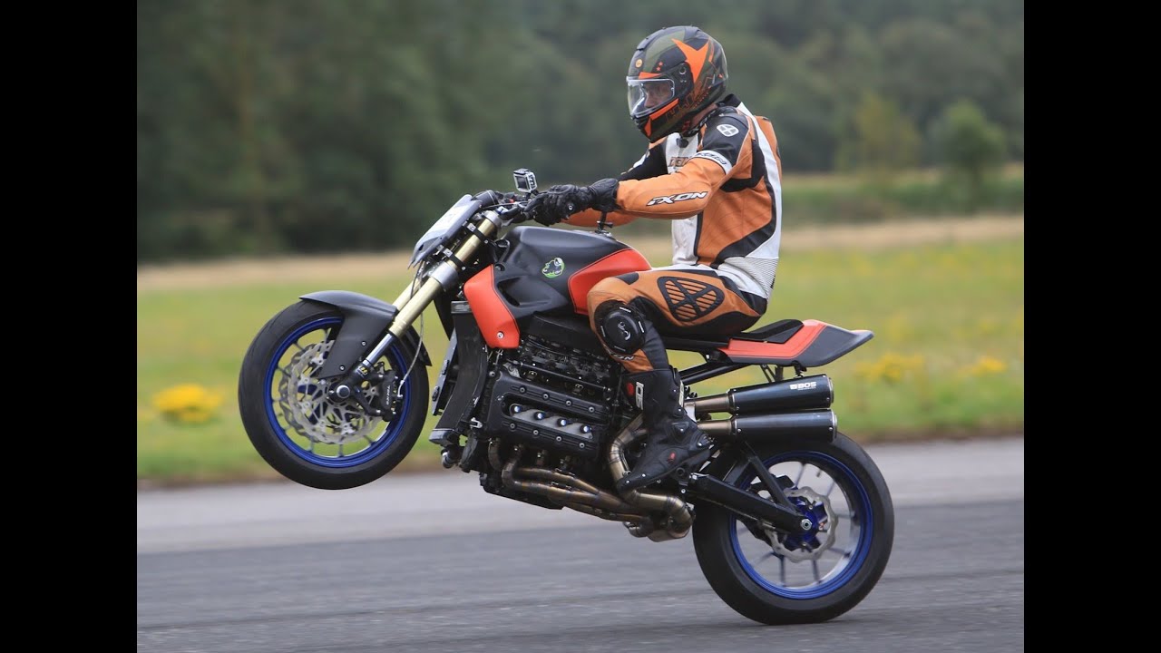bmw k1100rs supercharged speed wheelie