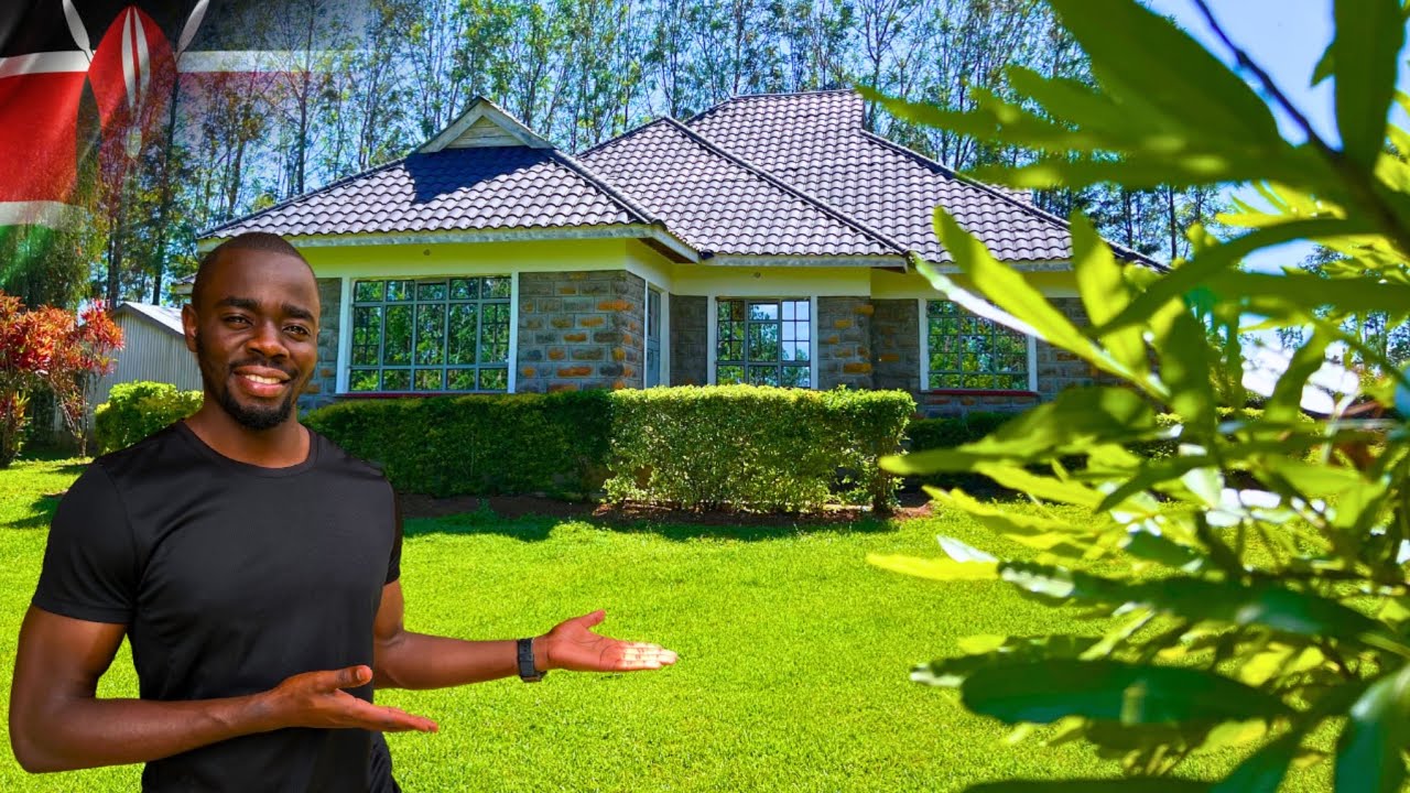He is in the UK. But have a Luxurious Retirement House Deep in the Rural Areas of Kenya Africa
