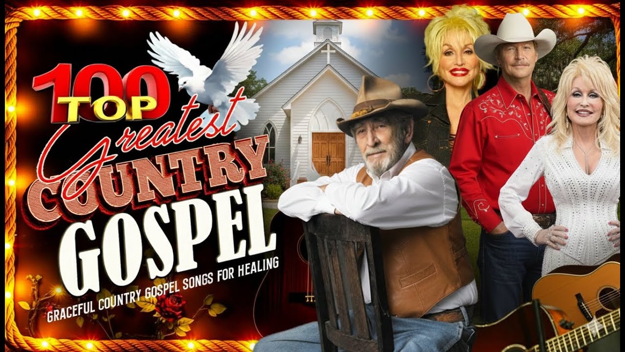 Peaceful Classics Country Gospel Songs 2026 – Top 100 Greatest Country Gospel Music with lyrics