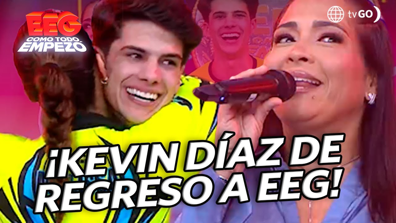 EEG Como Todo Empezó: Kevin Díaz regresó a la competencia tras la salida de Patricio Parodi