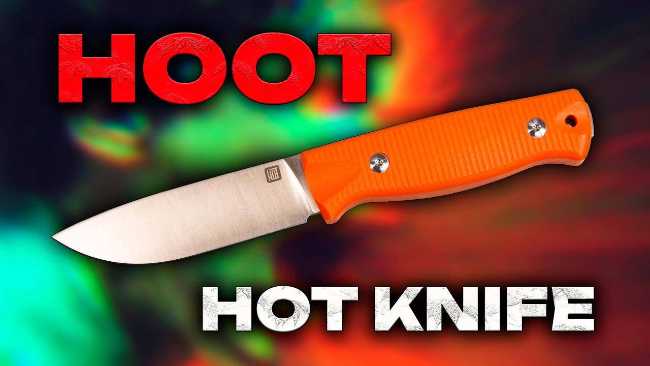 HOT Knife HOOT: Первое Впечатление. Обзор Нового Тактического Ножа.